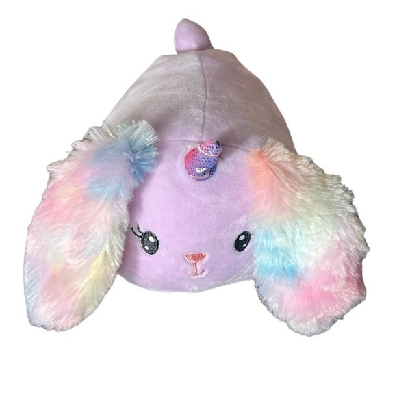 Squishmallows‎ 8"  Merritt the Purple Bunny Unicorn - Picture 1 of 5
